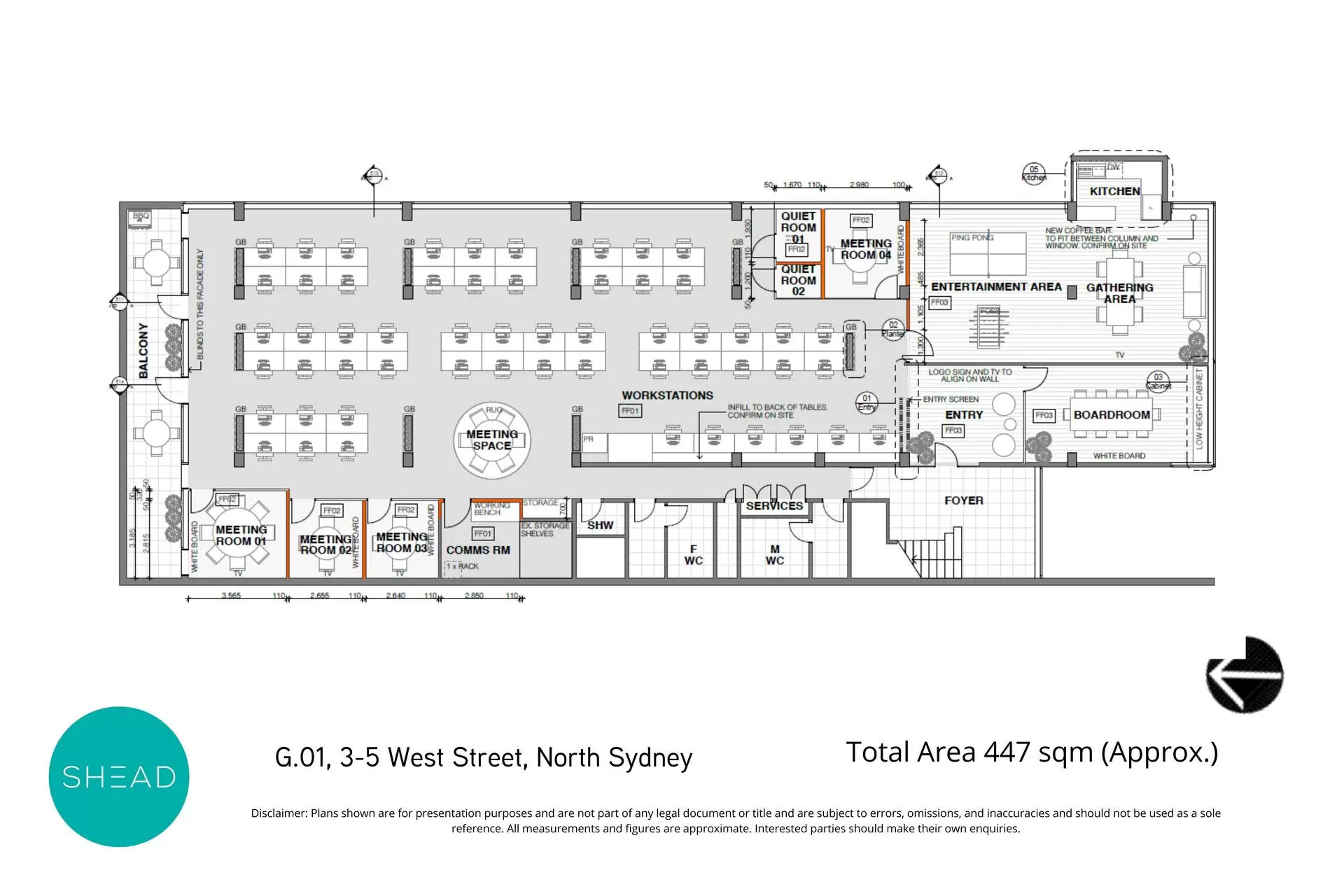 Suites/3-5 West Street, North Sydney For Lease by Shead Property - image 1