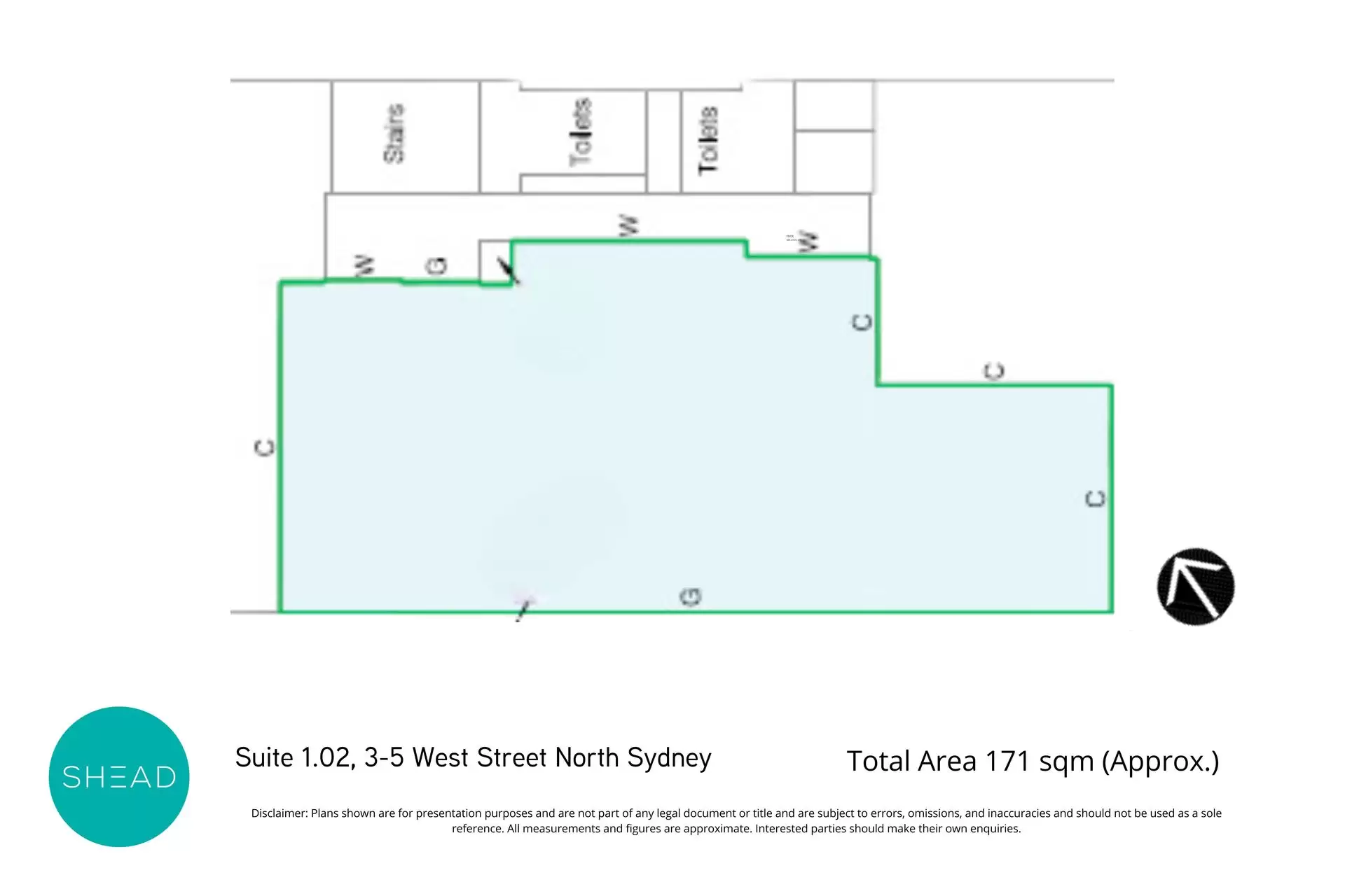 Suites/3-5 West Street, North Sydney For Lease by Shead Property - image 1